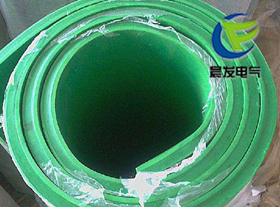 绿色绝缘橡地垫